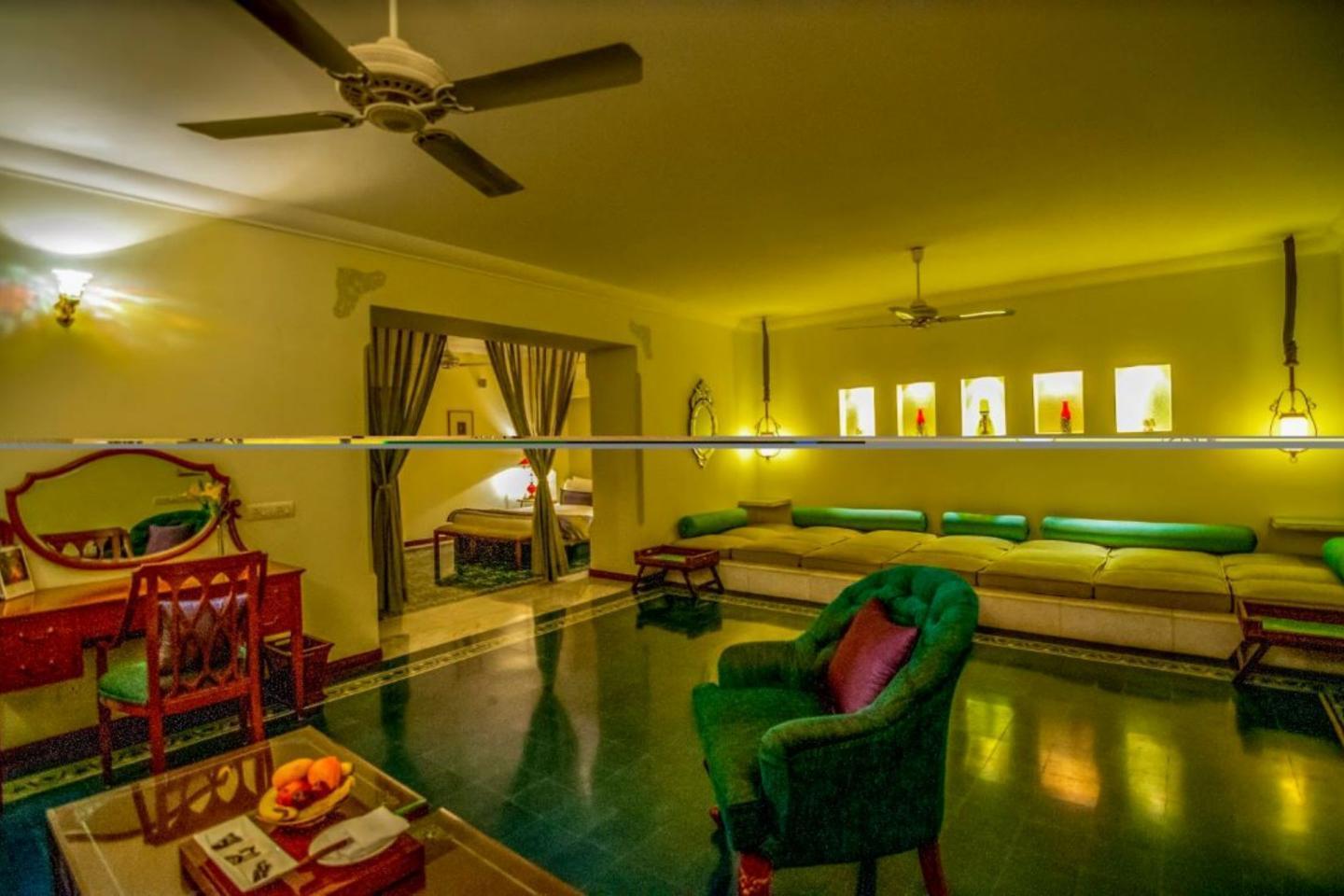 Hotel Taj Usha Kiran Palace, Gwalior Exterior foto